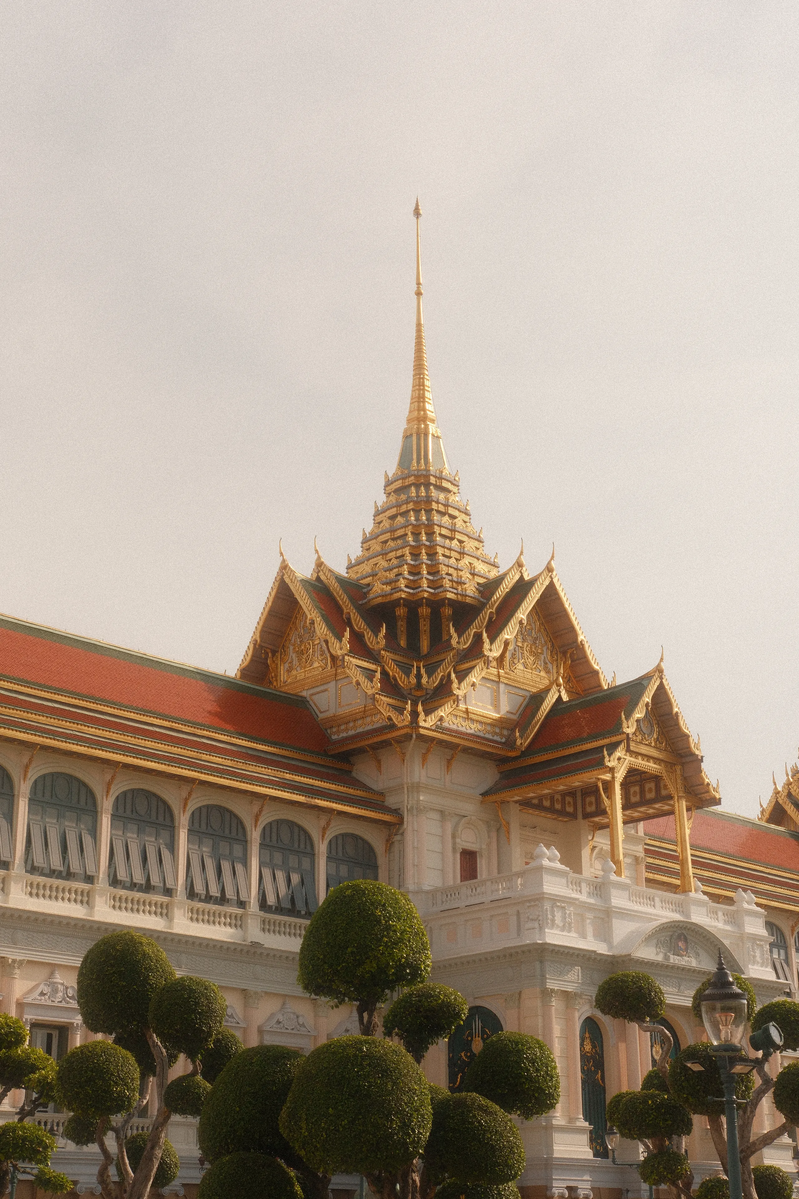 The Chakri Maha Prasat throne hall at the Grand Palace