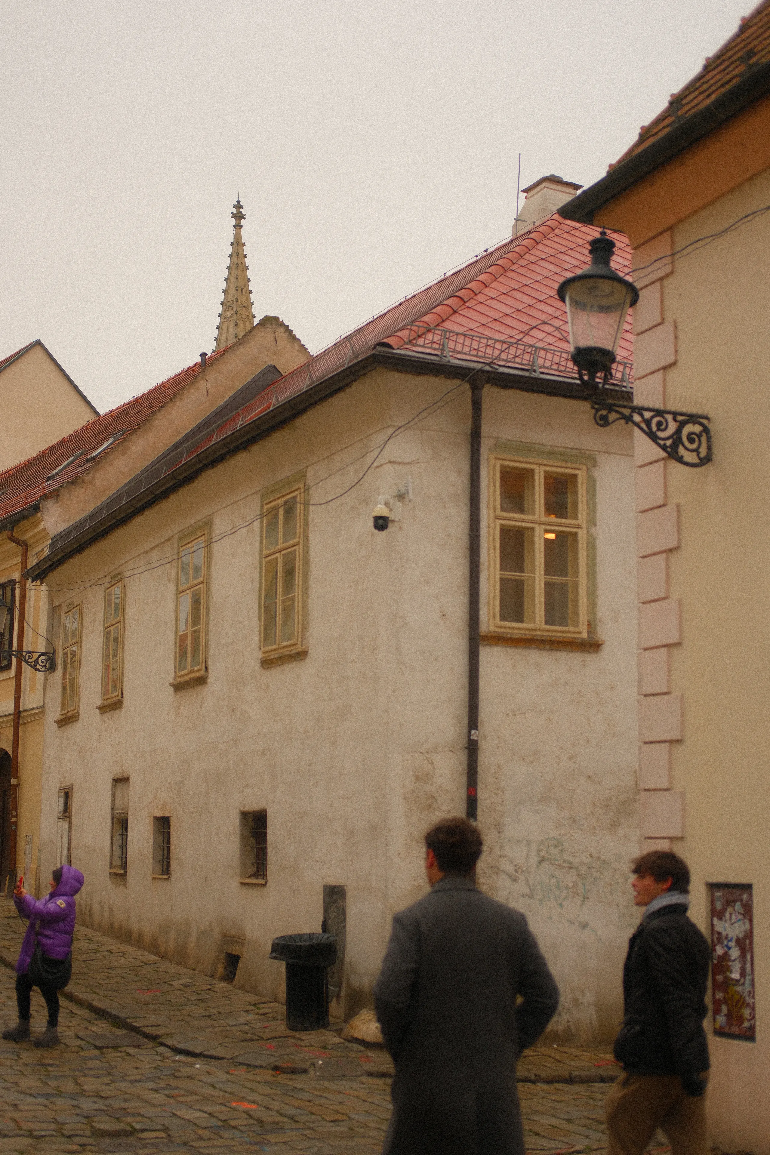 A cobbled corner of Bratislava's old town
